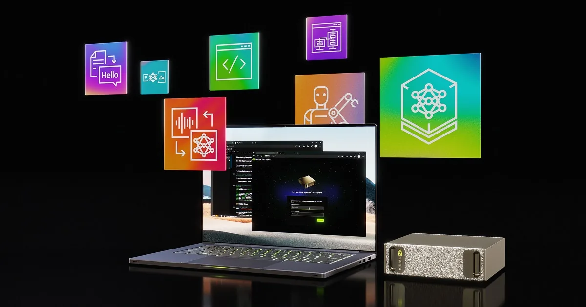 Настольный ИИ-компьютер NVIDIA DGX Spark на платформе Grace Blackwell GB10