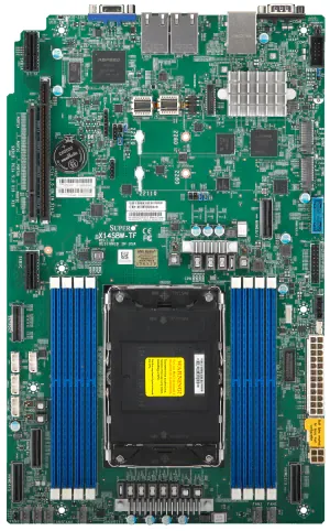 Supermicro X14SBW-TF — однопроцессорная серверная плата X14 на сокете LGA-4710